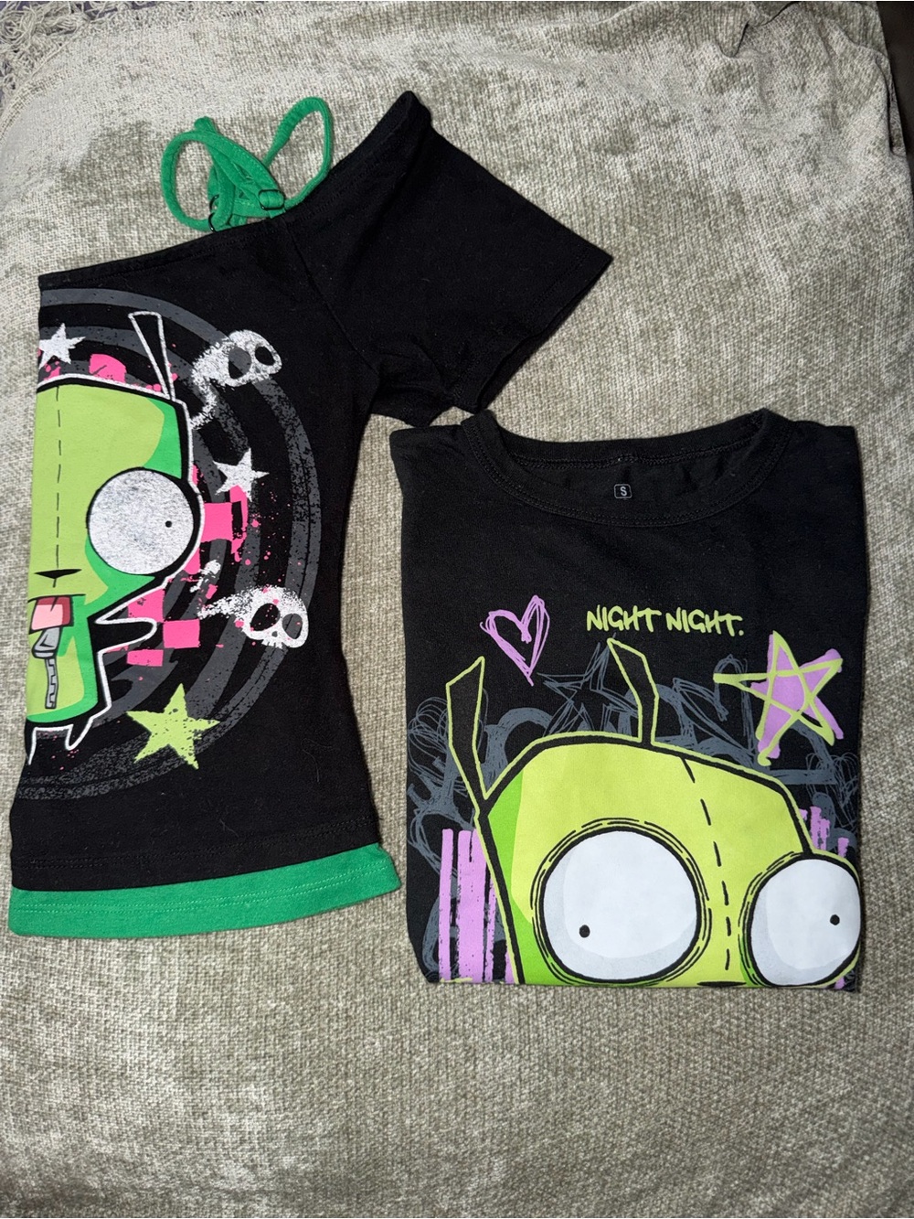 2 Invader Zim graphic tees